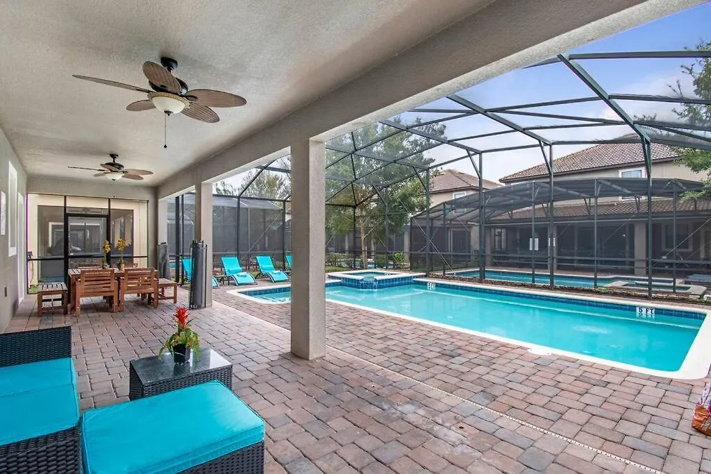 Holiday home Enchanting 8Br Resort Pool Home Near Disney World Davenport